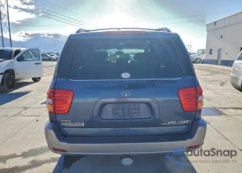 2001 Toyota Sequoia Sr5 z USA, uszkodzony, nr VIN 5TDBT44AX1S045407